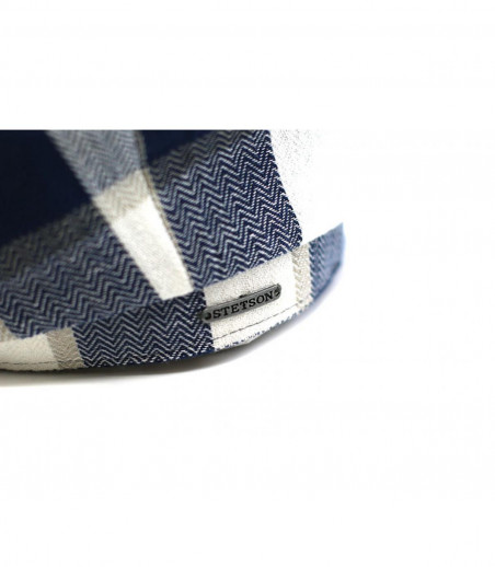berretto scozzese blu bianco berretto scozzese blu bianco